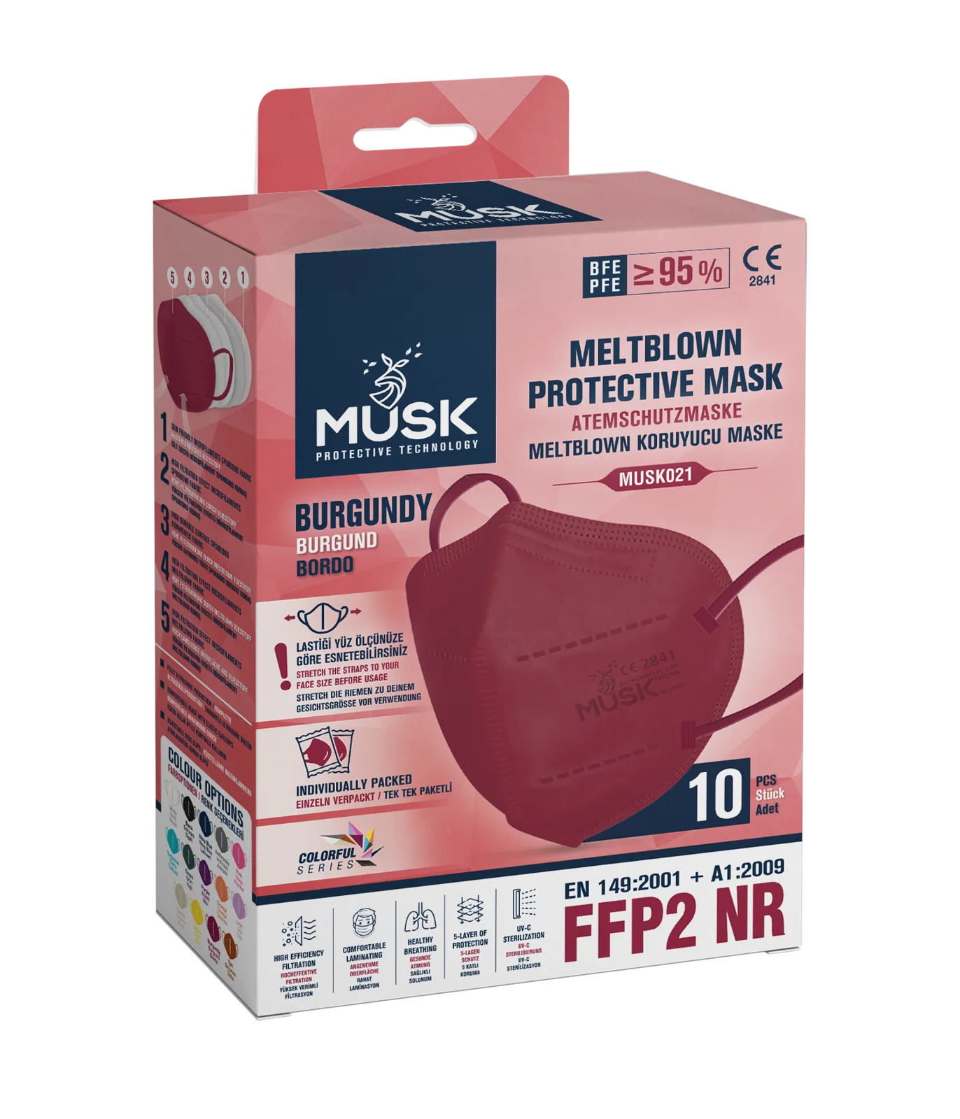 MUSK021 BURGUNDY