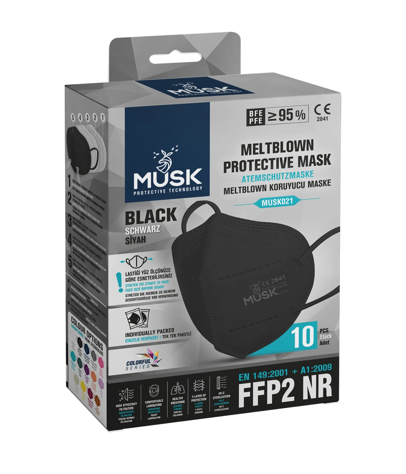 MUSK021 BLACK